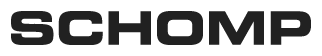 Schomp primary logo in black